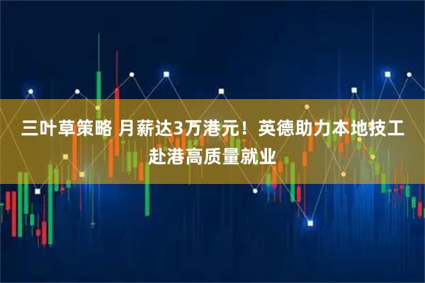 三叶草策略 月薪达3万港元！英德助力本地技工赴港高质量就业